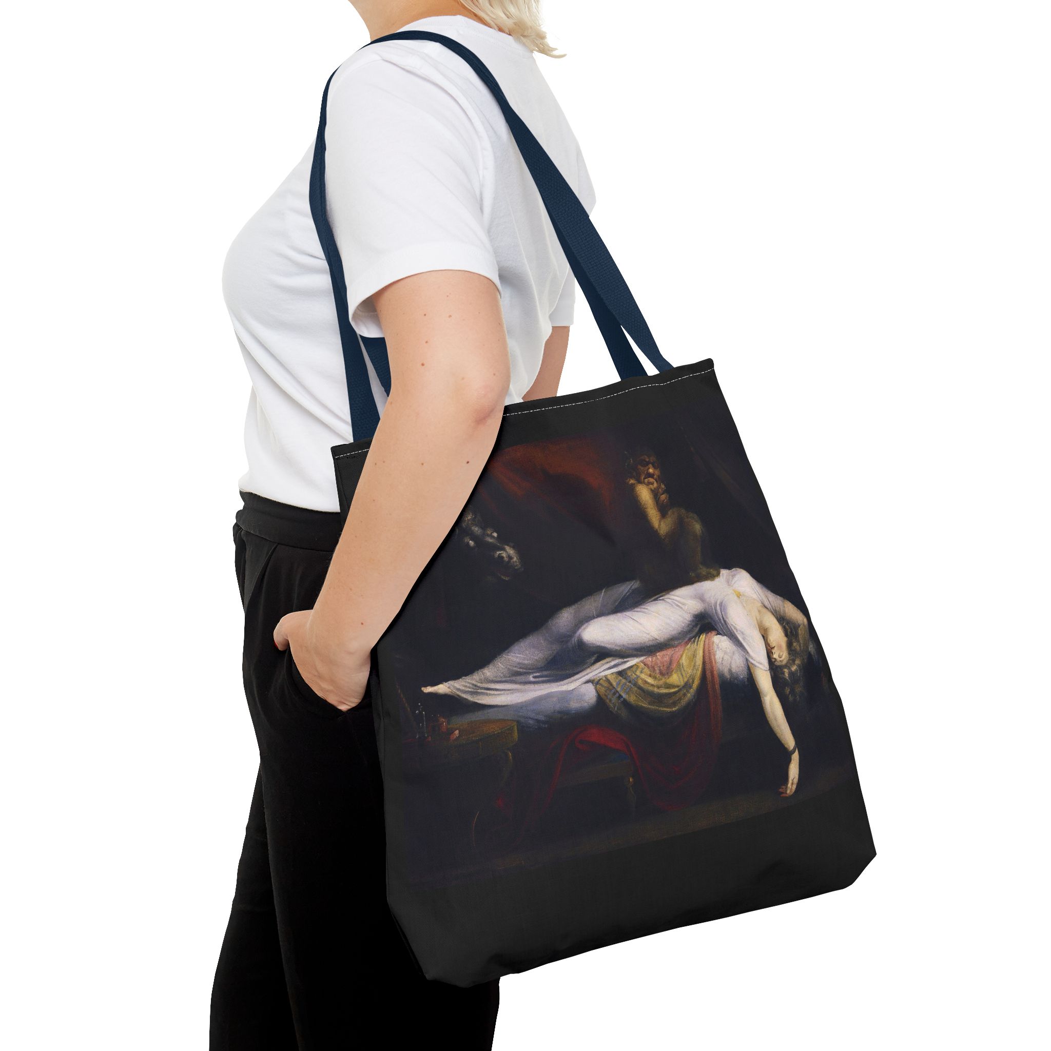 The Nightmare by Henry Fuseli Tote Bag - Image 44
