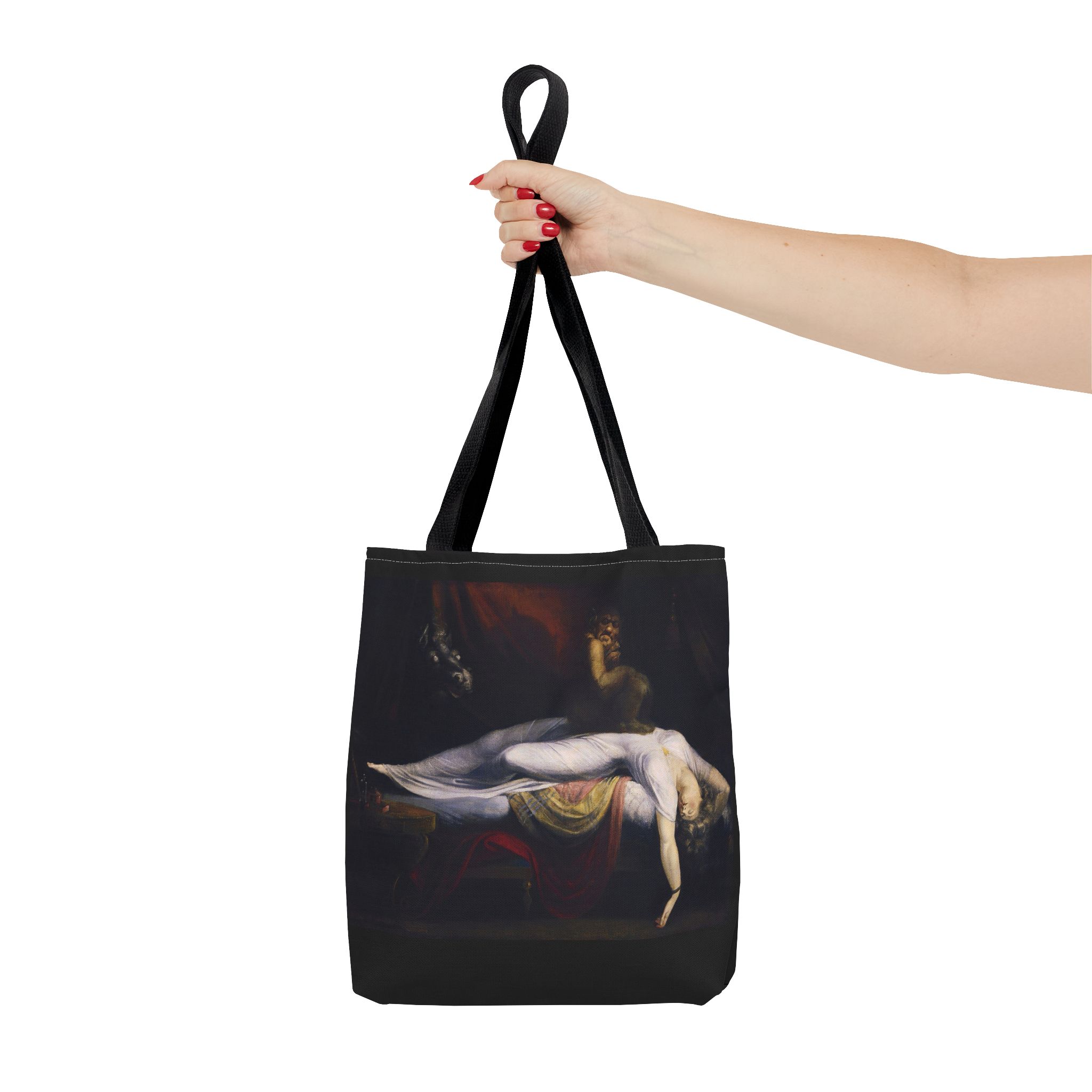 The Nightmare by Henry Fuseli Tote Bag - Image 4