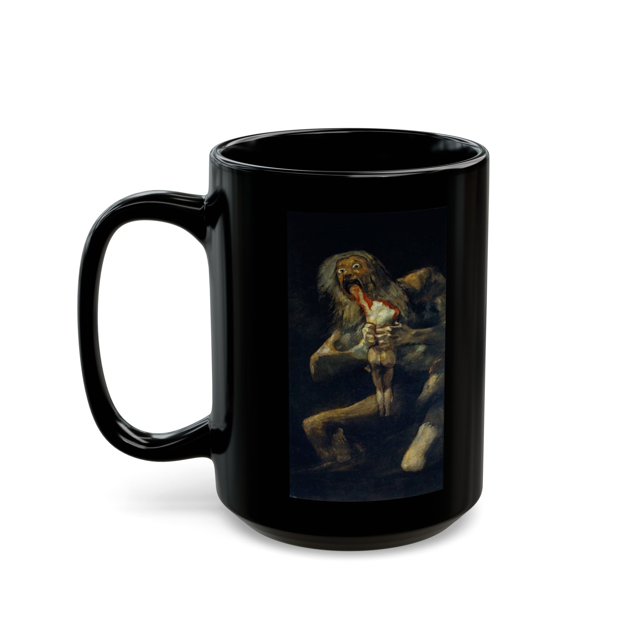 Saturn Devouring His Son by Francisco Goya Mug