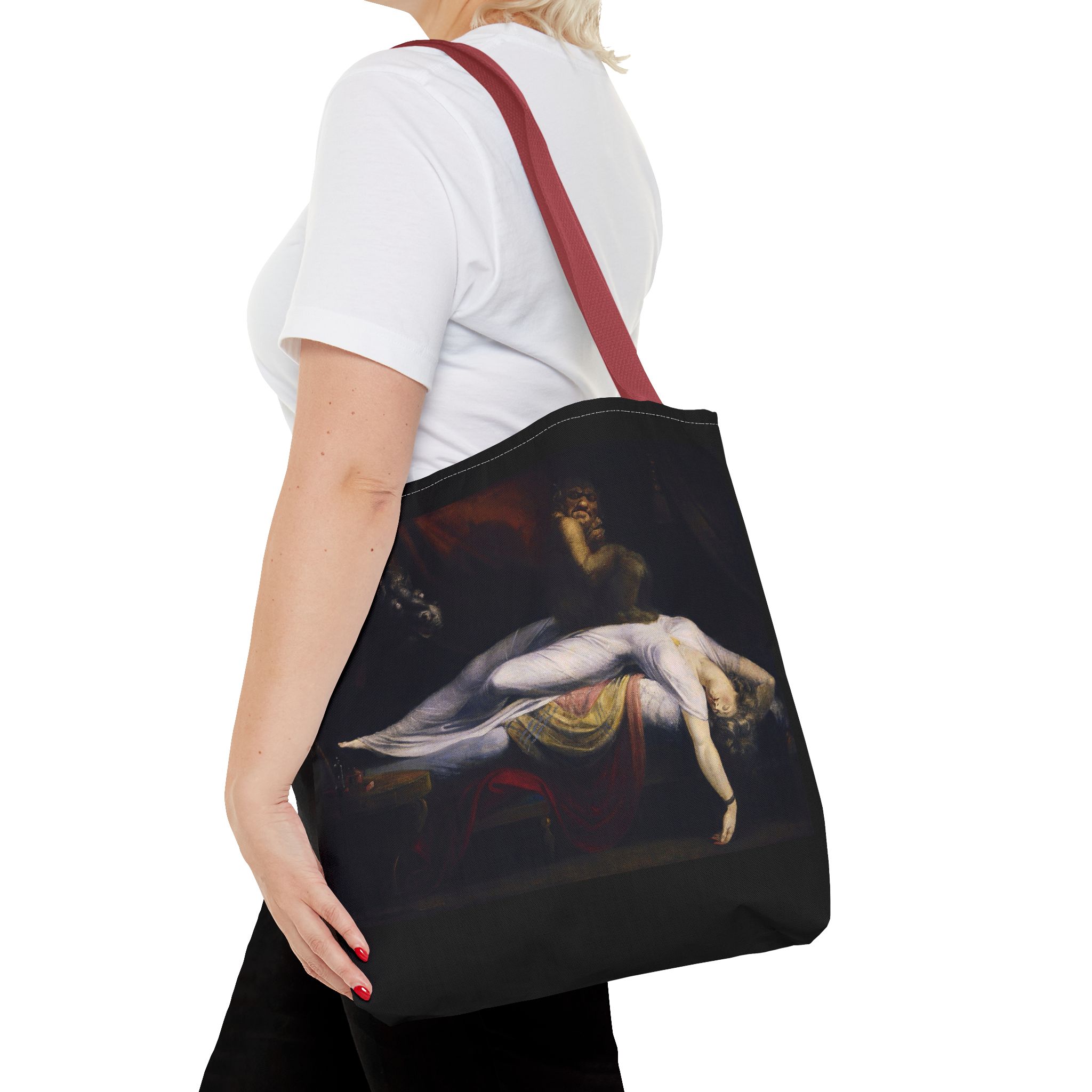 The Nightmare by Henry Fuseli Tote Bag - Image 16
