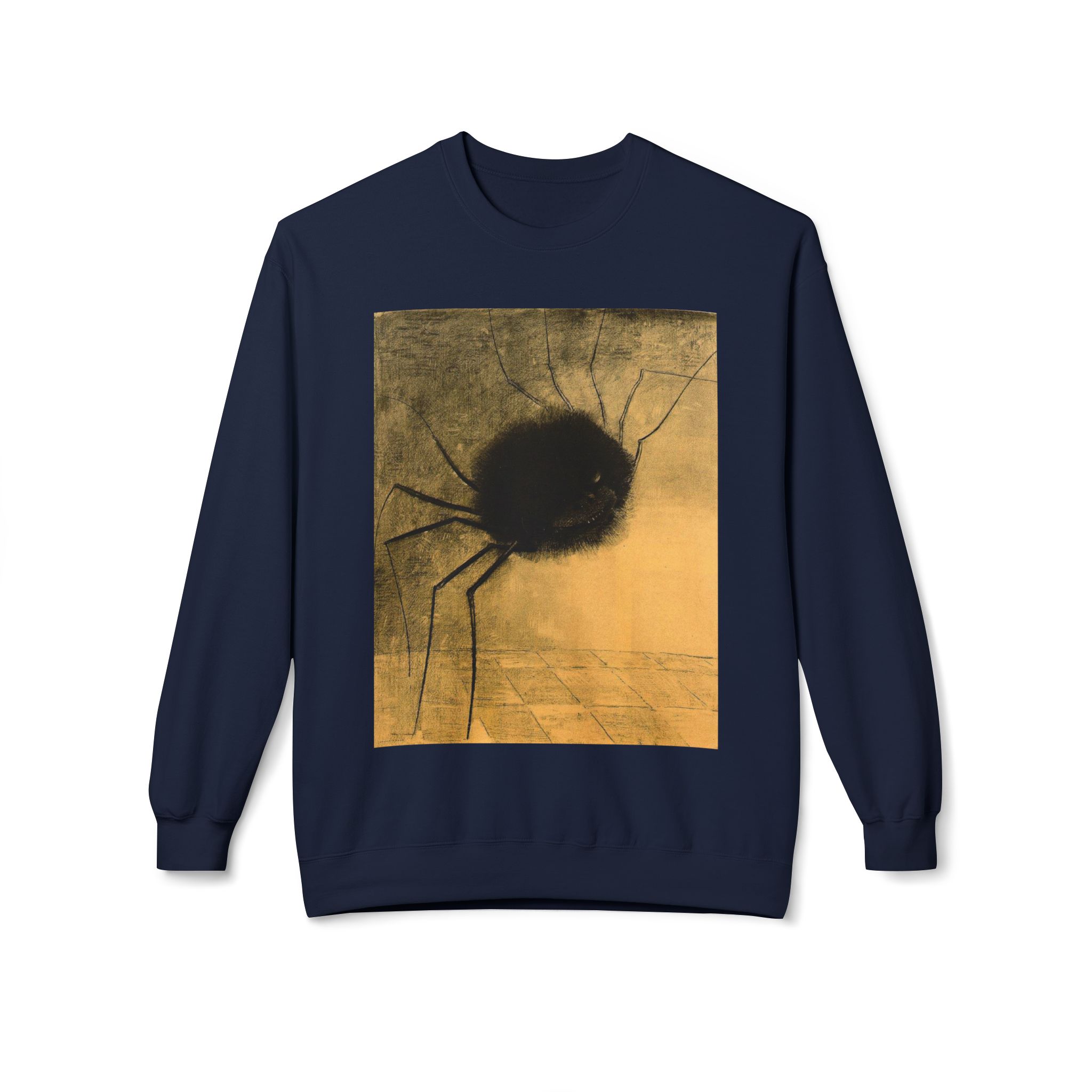 The Smiling Spider by Odilon Redon Sweatshirt - Image 8