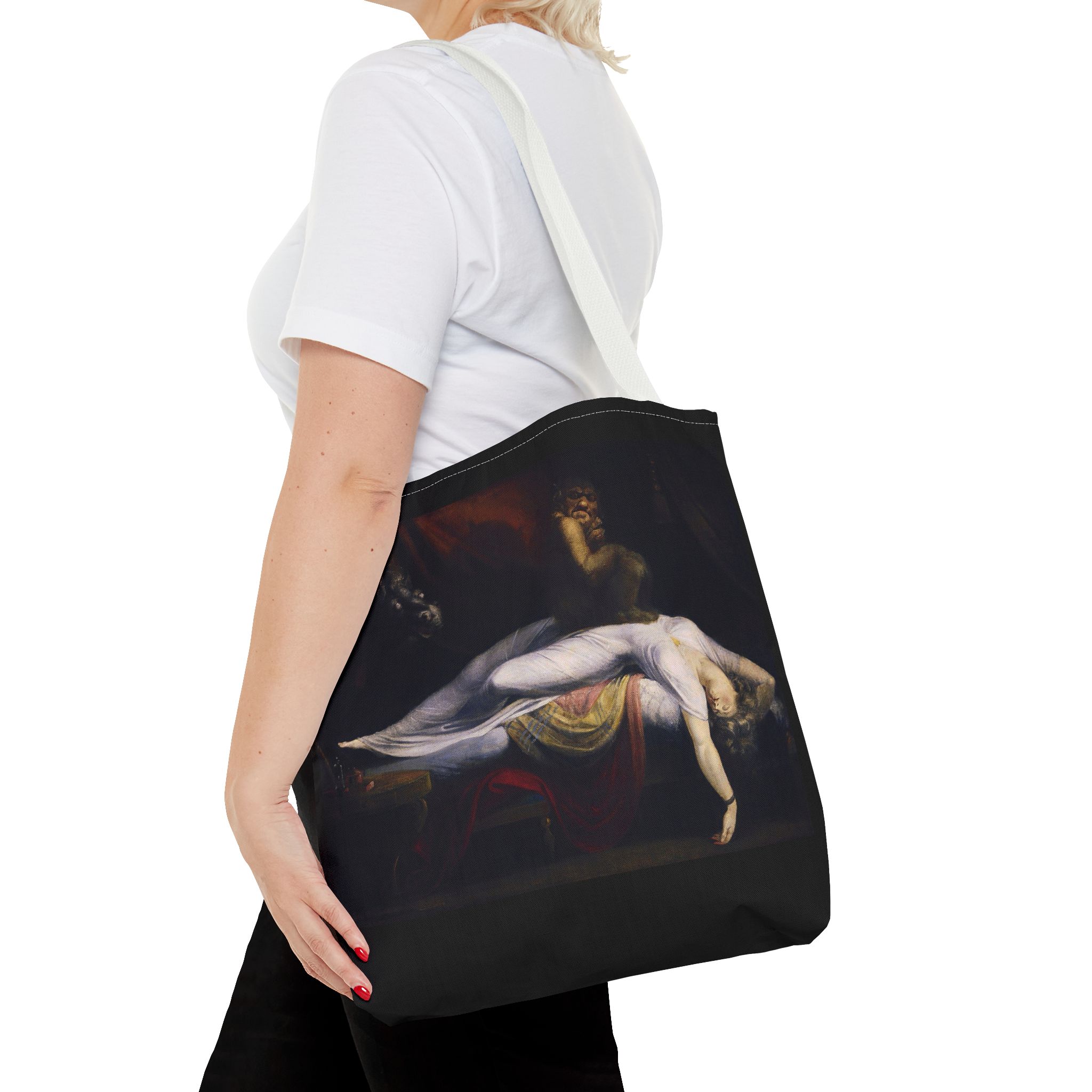 The Nightmare by Henry Fuseli Tote Bag - Image 24