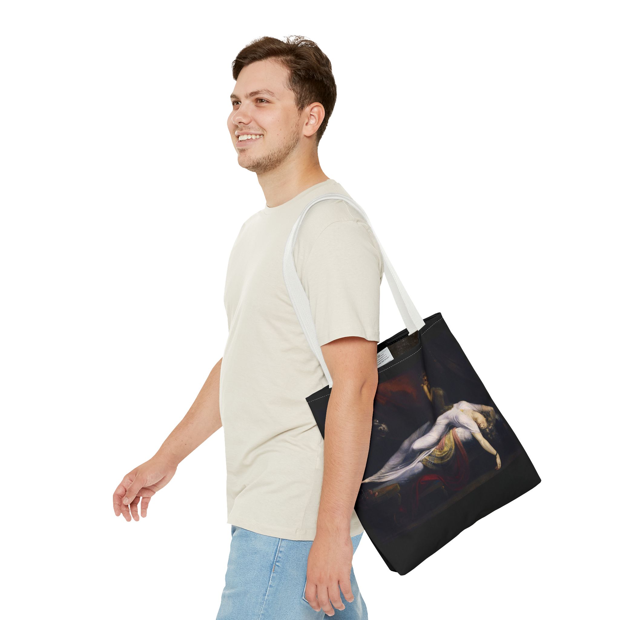 The Nightmare by Henry Fuseli Tote Bag - Image 23
