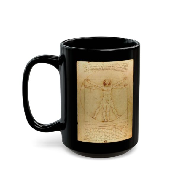 Vitruvian Man by Leonardo da Vinci Mug - Image 7