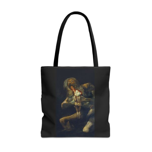 Saturn Devouring His Son by Francisco Goya Tote Bag - Image 3