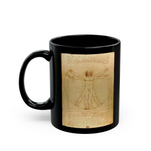 Vitruvian Man by Leonardo da Vinci Mug - Image 3